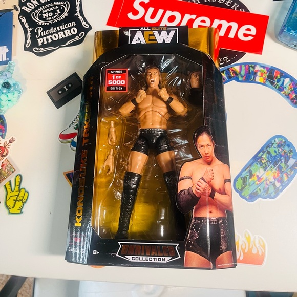 Konosuke Takeshita Unrivaled 5000限定 AEW Unrivaled Series 16 Konosuke Takeshita 1/5000 Chase Action